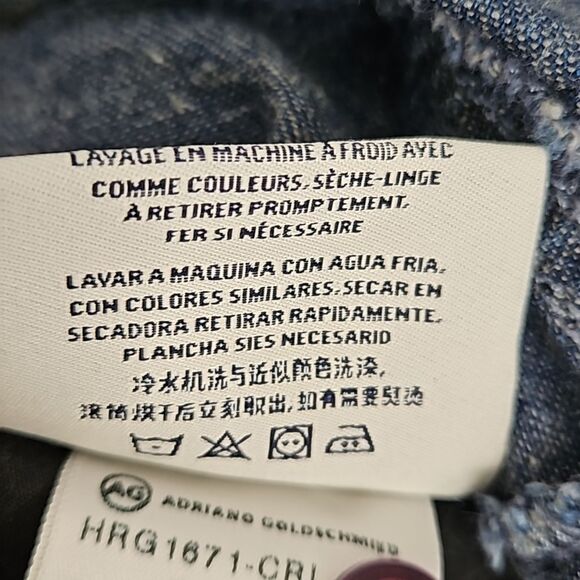 AG Adriano Goldschmeid “The Rhoda” Utility Romper XS Jean Short sleeve - Picture 14 of 16
